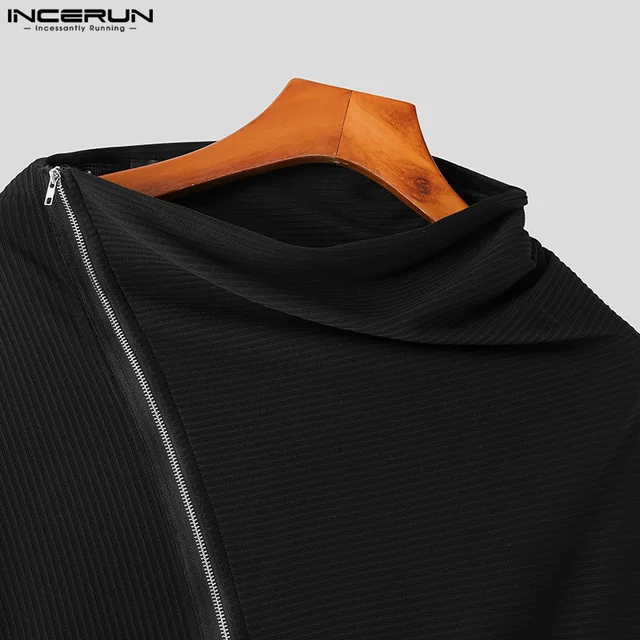 INCERUN 남성용 망토 코트