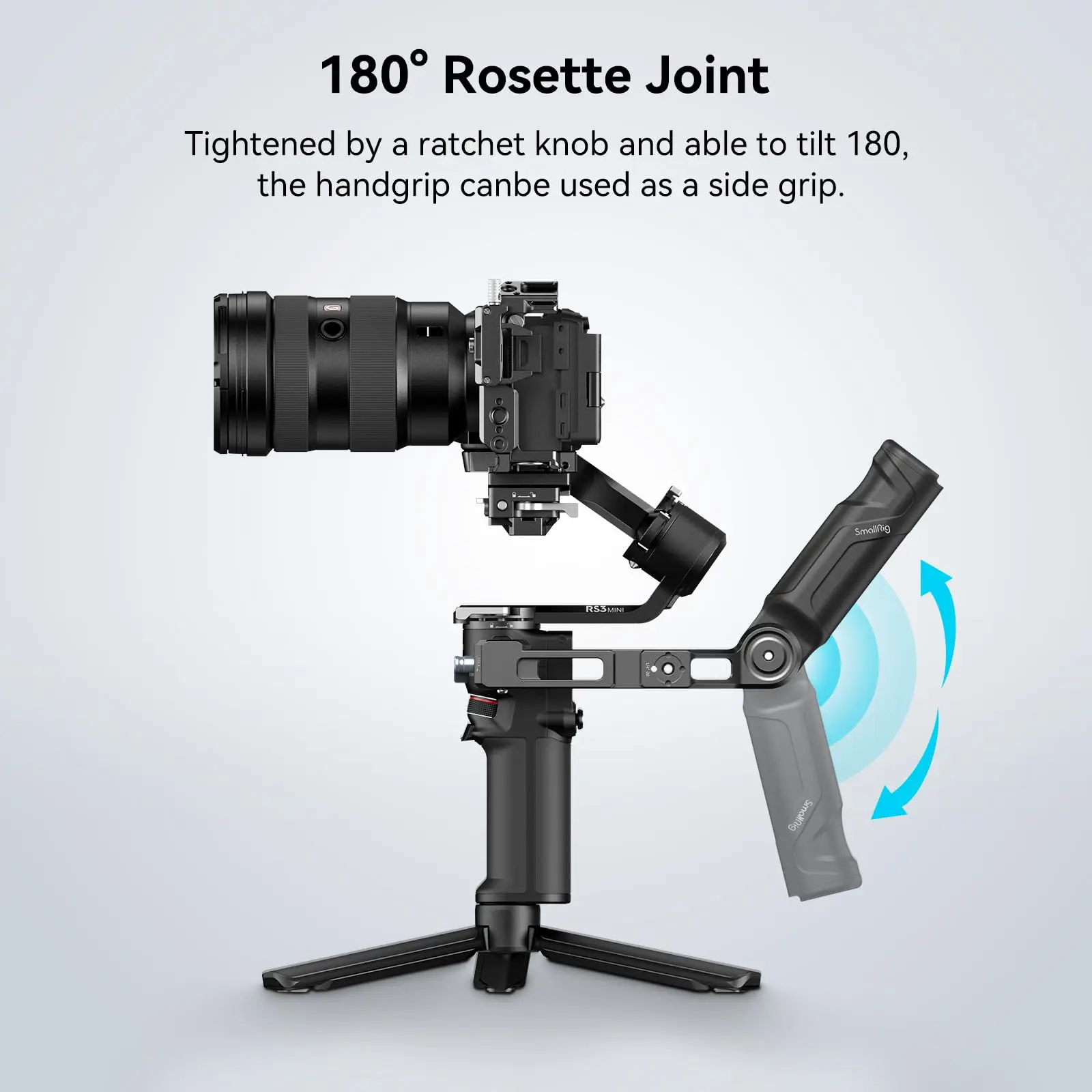 SmallRig RS3 ミニ調整可能なハンドルスリングハンドグリップ DJI RS 3 