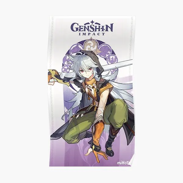 

Genshin Impact Razor Poster Painting Art Picture Wall Modern Home Mural Room Print Decoration Funny Decor Vintage No Frame