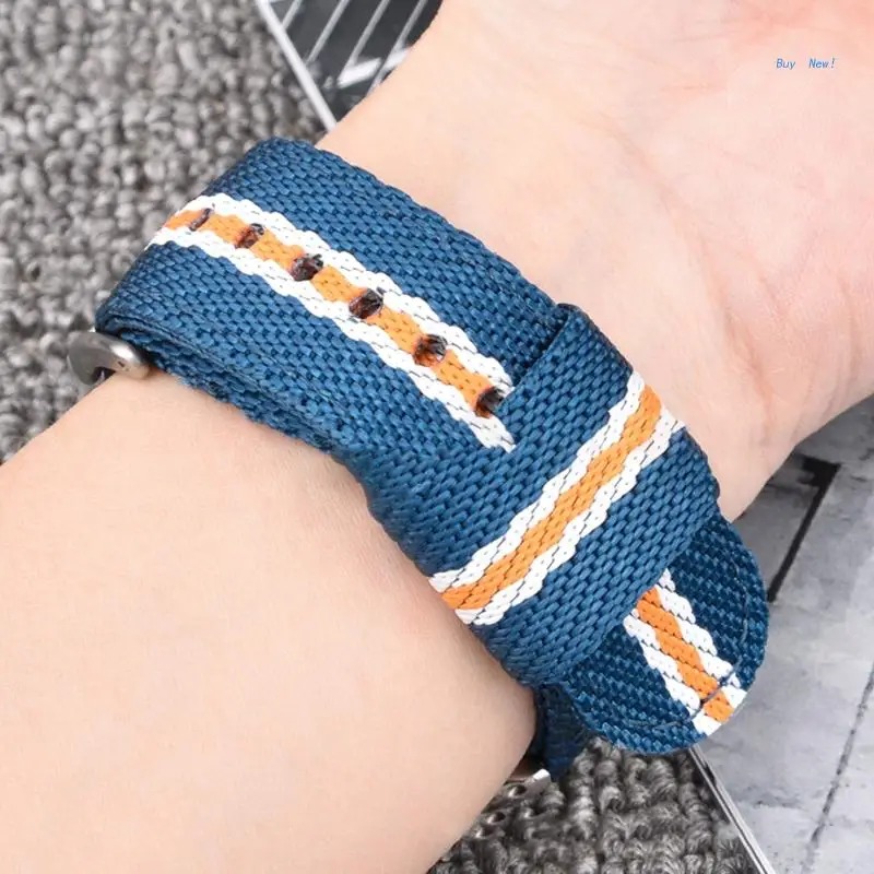 Nylon Band Suitable for HuaweiGT2 20mm Sport Watch Wrist Strap Loop Bracelet Replacement Waterproof Belt Sweatproof Band