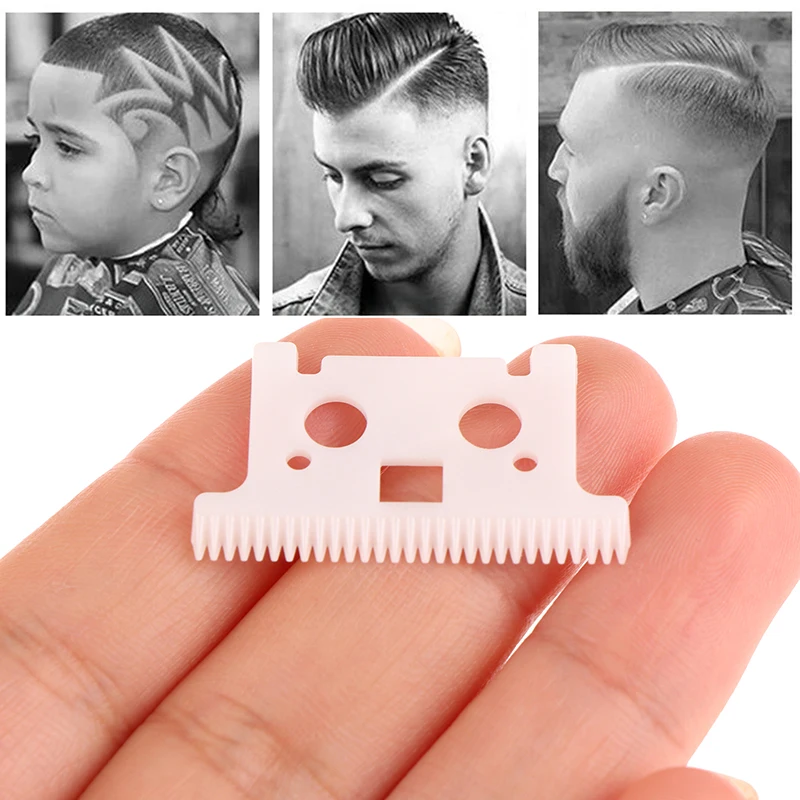 

1Pcs Ceramic Zirconia Ceramic Clipper Blade Clipper Accessory 29 Teeths Movable Blade Cordless Clipper Replaceable Blade