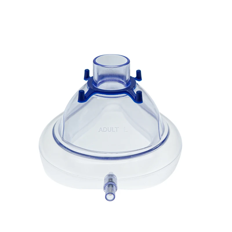PVC Anesthesia Mask For Adult Child Infant Animals Sterile Disposable Medical Resuscitate Face Masks 1pc/5pcs/6pcs/7pcs 7 Size disposable anesthesia mask