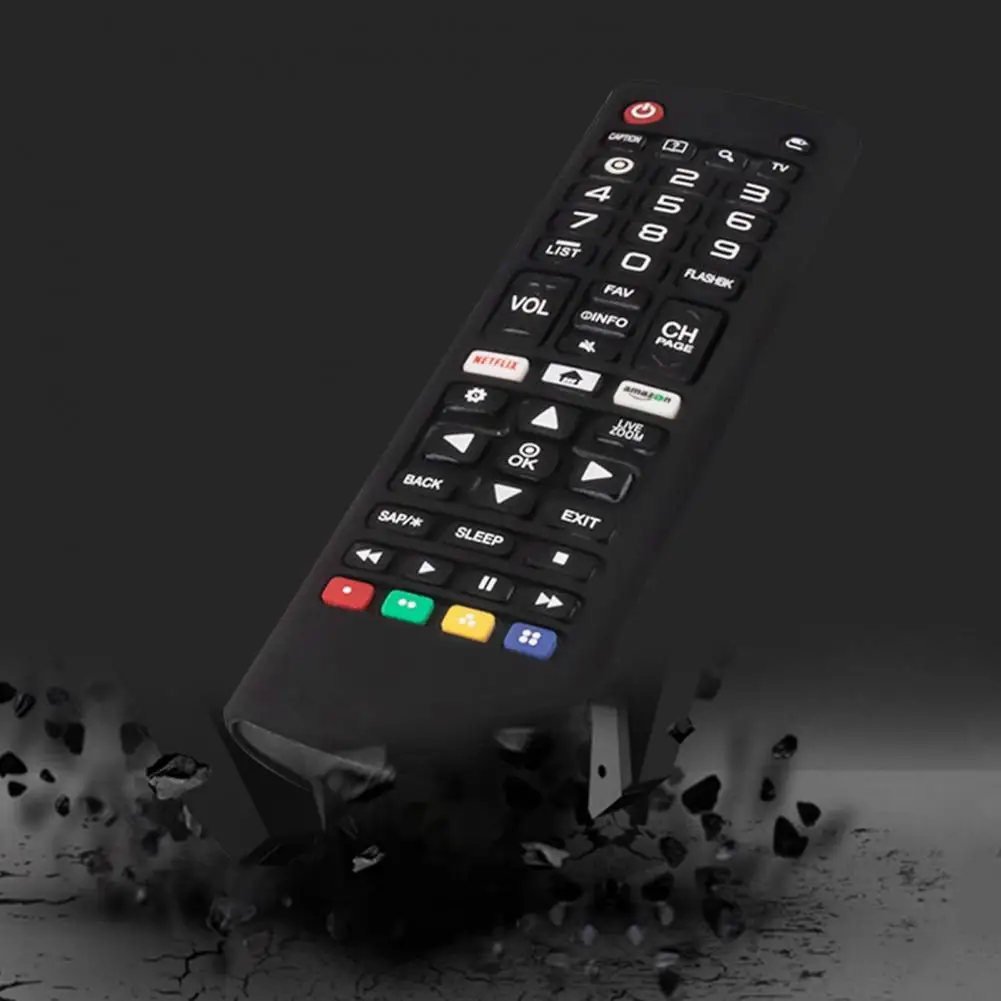 Silicone Remote Case Silicone Remote Cover Silicone Remote Sleeve Remote Controller Cover Silicone Case Protector TV Remote Control Protector for LG AKB75095307 AKB74915305 AKB75375604 Silicone Anti-slip Anti-fall