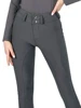 MXLLINA Button Zipper Horse Riding Pants Women Equestrian Leggings Breeches Competition Full Silicone Sports Tights Equipment 2