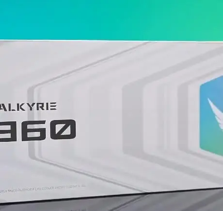 VK Valkyrie A360 встроенный вентилятор GL360 с водяным охлаждением V360 A240 белый радиатор B360