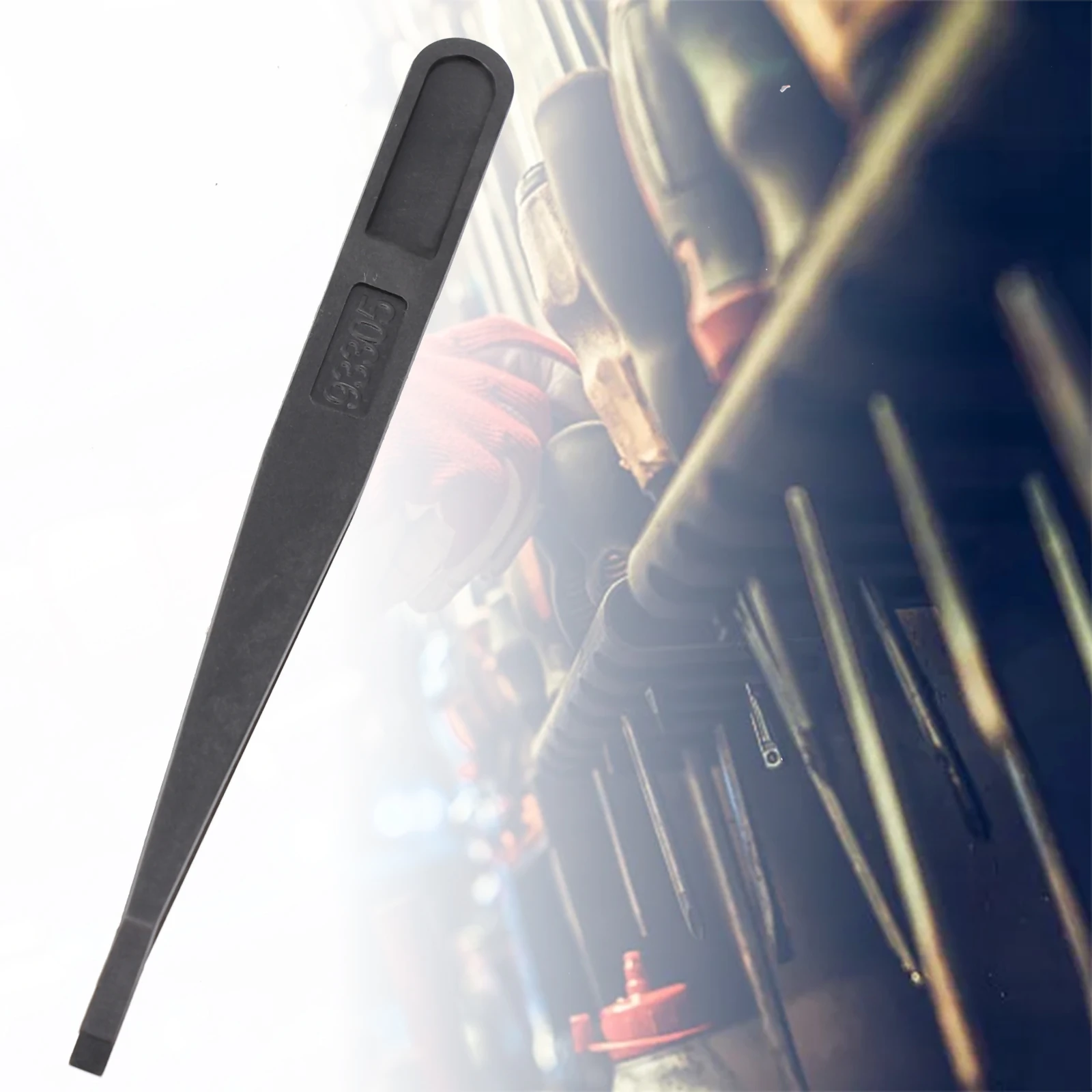 Description Picture 4 of item1pc Anti-Static Carbon Fiber Tweezers Precision Maintenance Industrial Repair Tool False Eyelash Tweezers 120mm Hand Tools