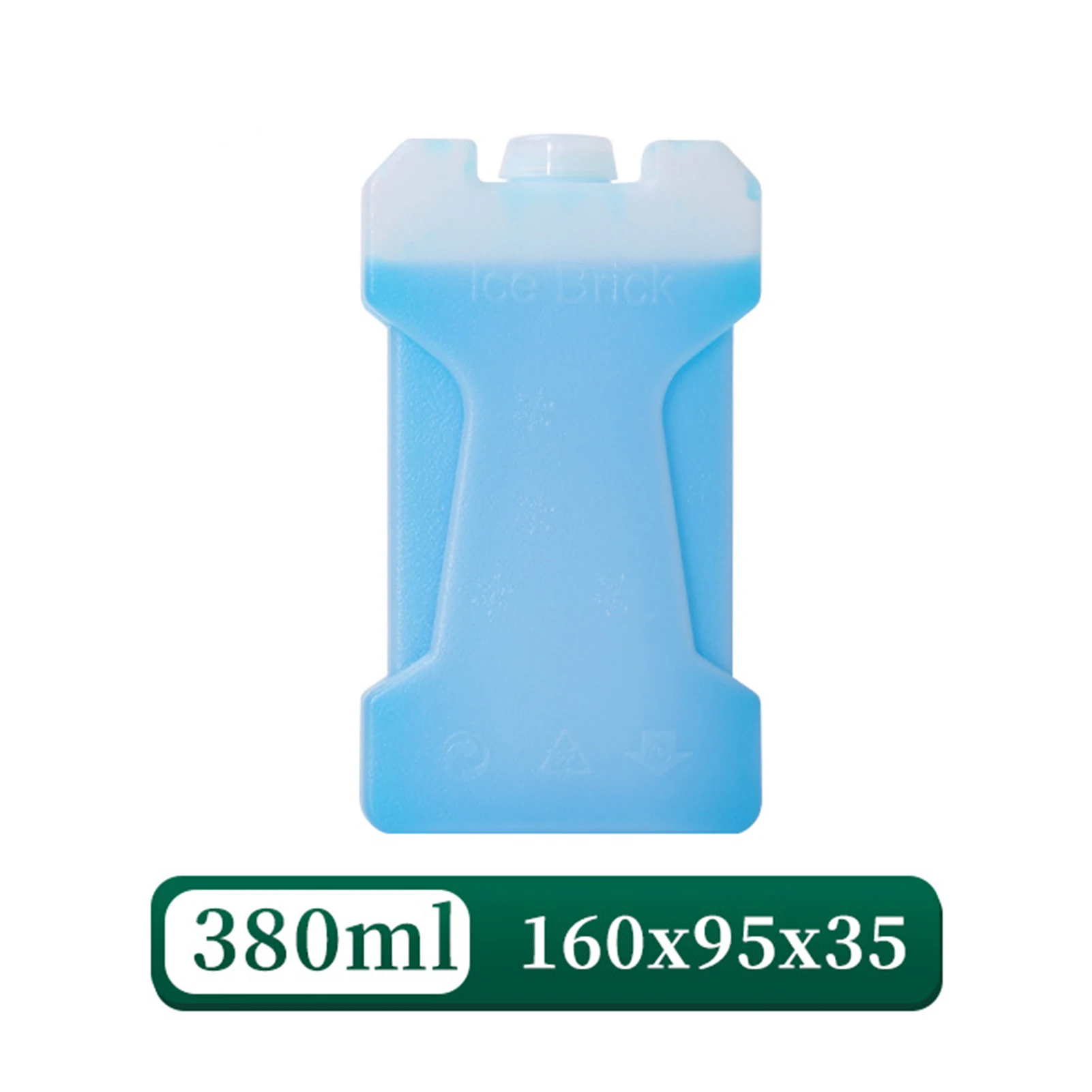 Ice Bag Pack Lunch Box Cooler Picnic Reusable Fresh Food Storage Refrigeration No Need Water Injection