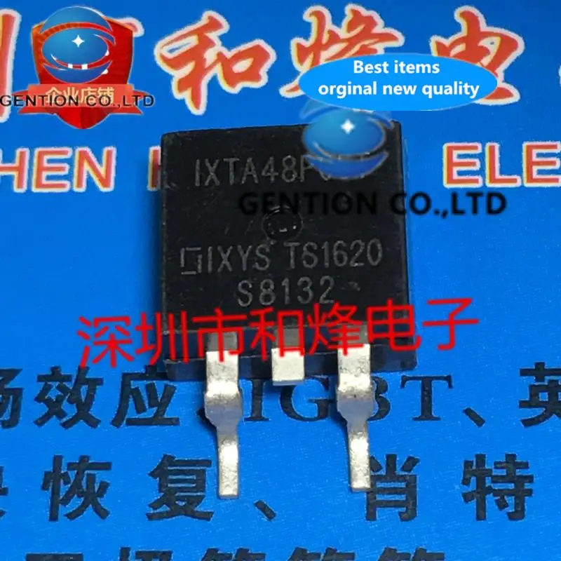 

10 шт. IXTA48P05T TO-263 -50V -48A Φ 100% новый и оригинальный