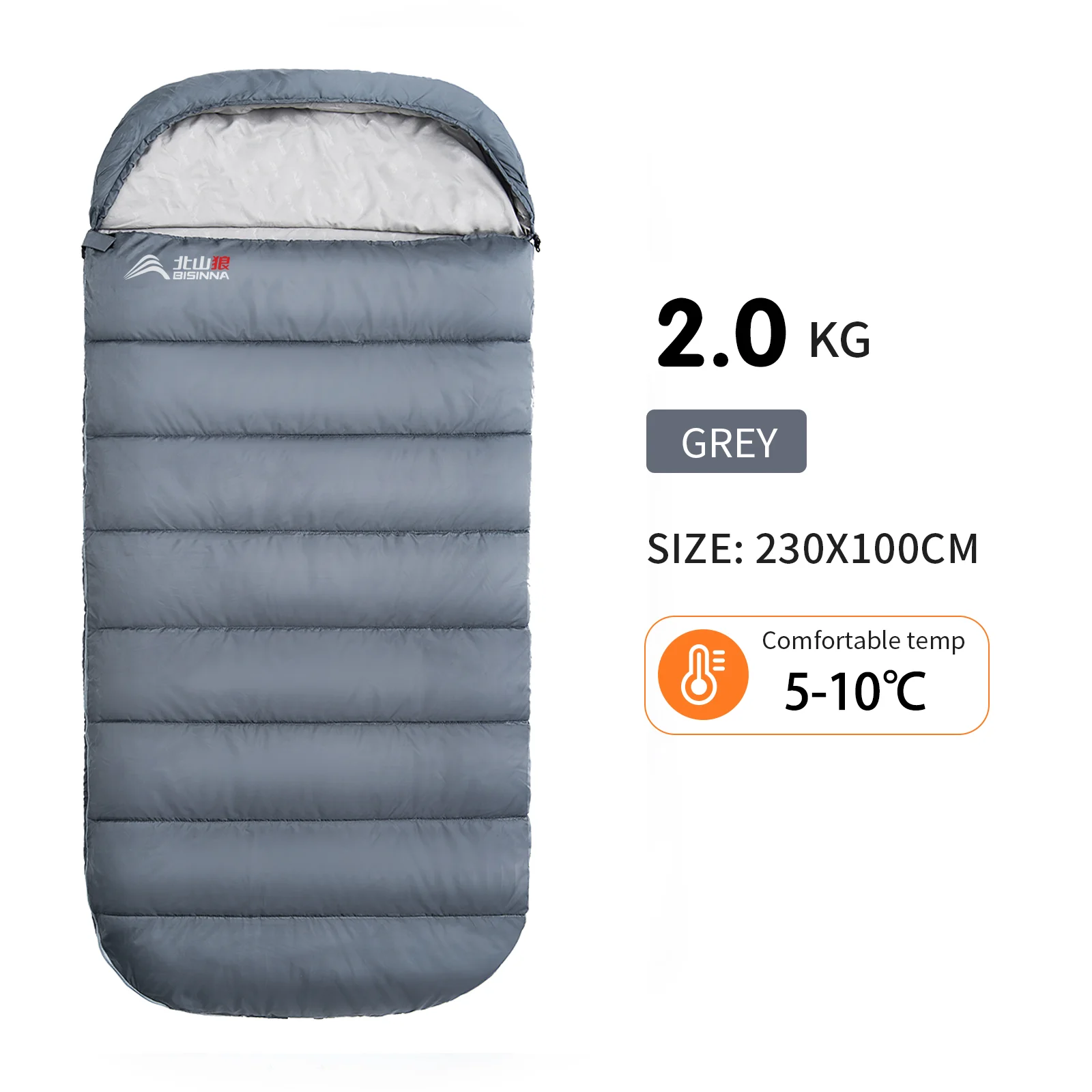 Extra Wide Large Camping Sleeping Bag 13