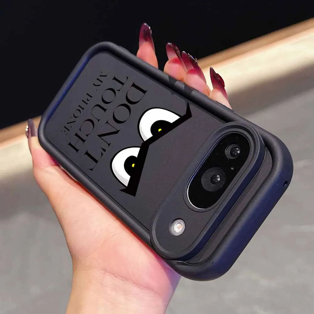 Don't Touch My Phone - Soft Feel Protective Case with Eye Ladder Design