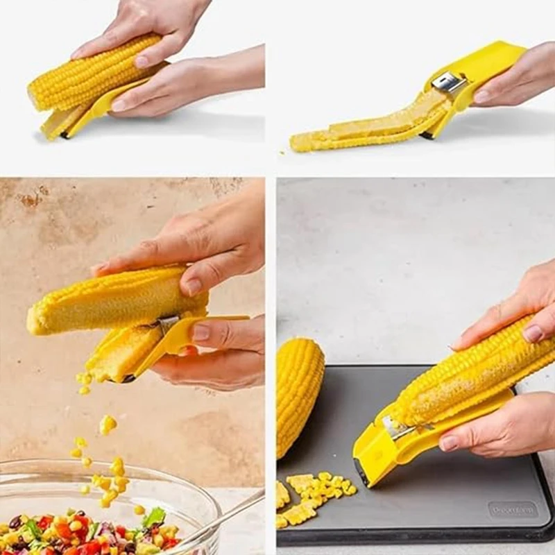 Corn Cob Separator Corn Cob Stripper Portable Fast Universal for Cooking Picnic Kitchen Gadget