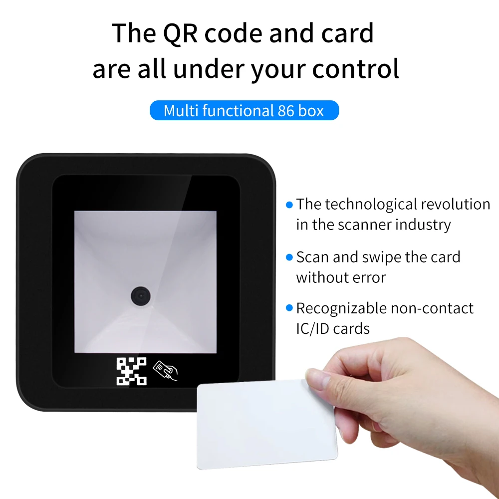 Advanced QR Code Reader Module with Multi-Interface Connectivity and Rapid Scanning Capability