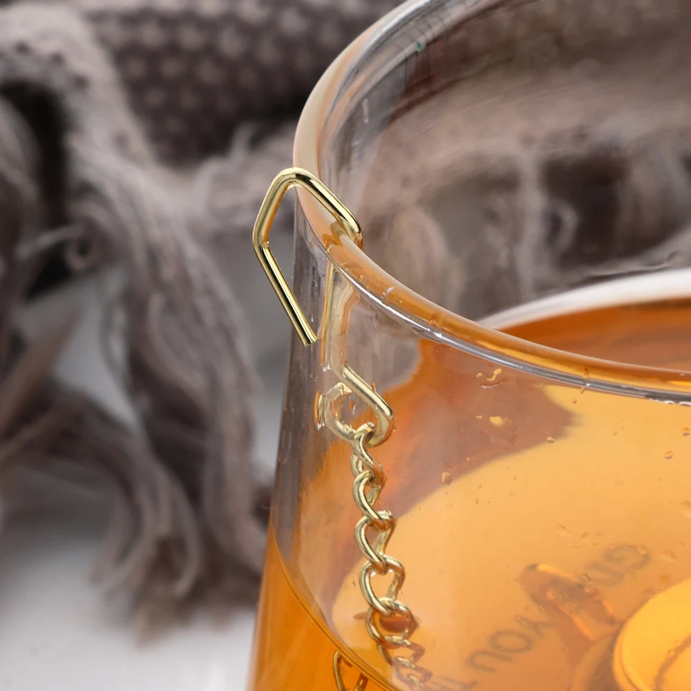 1pc Tea Strainer Stainless Steel Creative Reuse Teapot Shape Bulk Infuser Scented