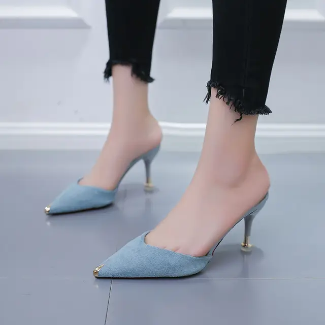 Mule Shoes F Designer Luxury | Women Designer Mules Shoes | Woman Luxury  Mule Designer - Women's Slippers - Aliexpress