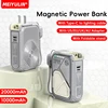 20000mAh Magnetic Wireless Power Bank Stand 10000mAh Portable USB Cable Fast Charging External Battery for iPhone Samsung Xiaomi 1