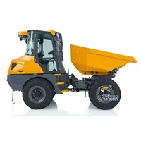 LESU 1/14 6MDX 4X4 RC Hydraulic Articulated Dump Truck Remote Control Painted Finished Mini Tipper Trucks Light Sound Motor 2