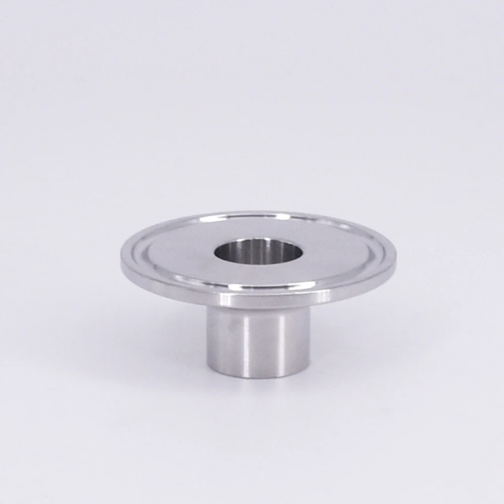 12.7/19/25/32/38/51-159mm Pipe Butt Weld 0.5" 1" 1.5" 2" -6" Tri Clamp Ferrule 304 316 Stainless Steel Sanitary Fitting Homebrew pipe fitting water pipe fitting hose pipe fitting