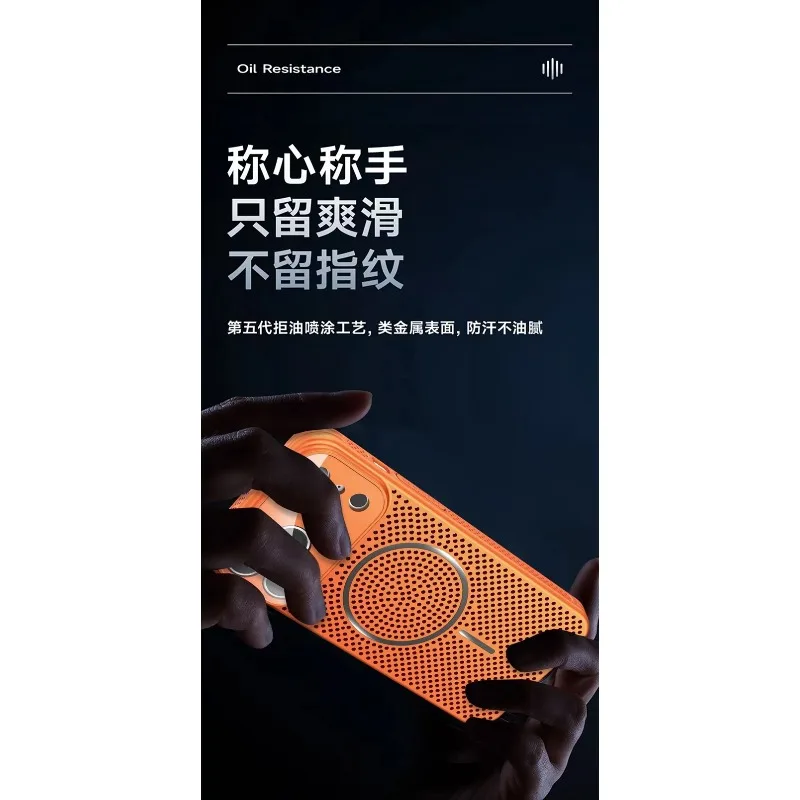 Luxury Magnetic Heat Dissipation Phone Case with Magsafe Compatibility