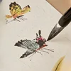3pcs Chinese Calligraphy Brush Suit, Wolf Hair, Part Hair, 3 Specifications-Professional Ink Pen, Suitable for Writing, Painting 4