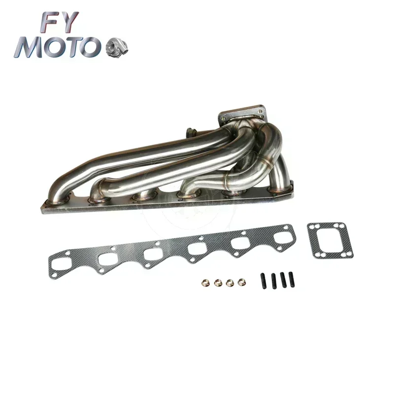 Exhaust Header for BMW E30 E34 E28 E24 M30 T3 flange 304 stainless steel