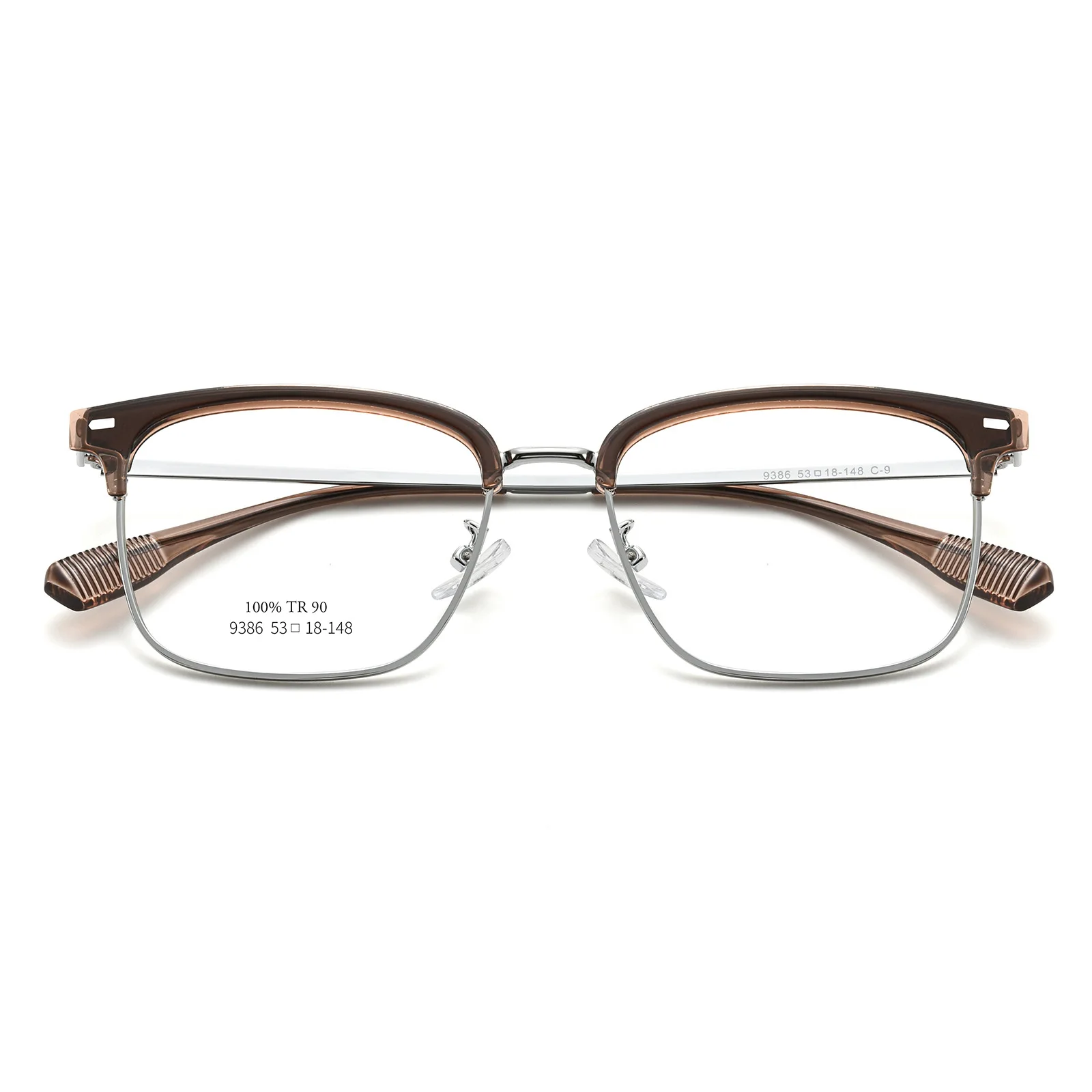 Reading Glasses HONGMEI Optica EyeglasBusiness Pure Titanium Half-frame Glasses Myopia Prescription Eyeglasses Frame Men Women Hyperopia Reading