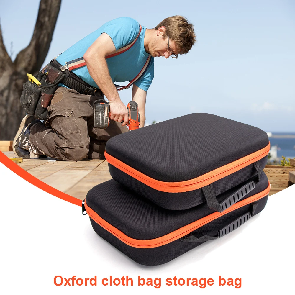 tool chest on wheels Tool Bag Shockproof Large Capacity Electric Drill Carry Case Oxford Cloth Bag For Electrician Hardware 27X22X7cm top tool chest