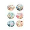 1Roll Tape Ancient Forest Ocean Adventure Ocean Wind Conch Handbook PET Creative Landscaping Adhesives Scrapbook 45mm*2m 3