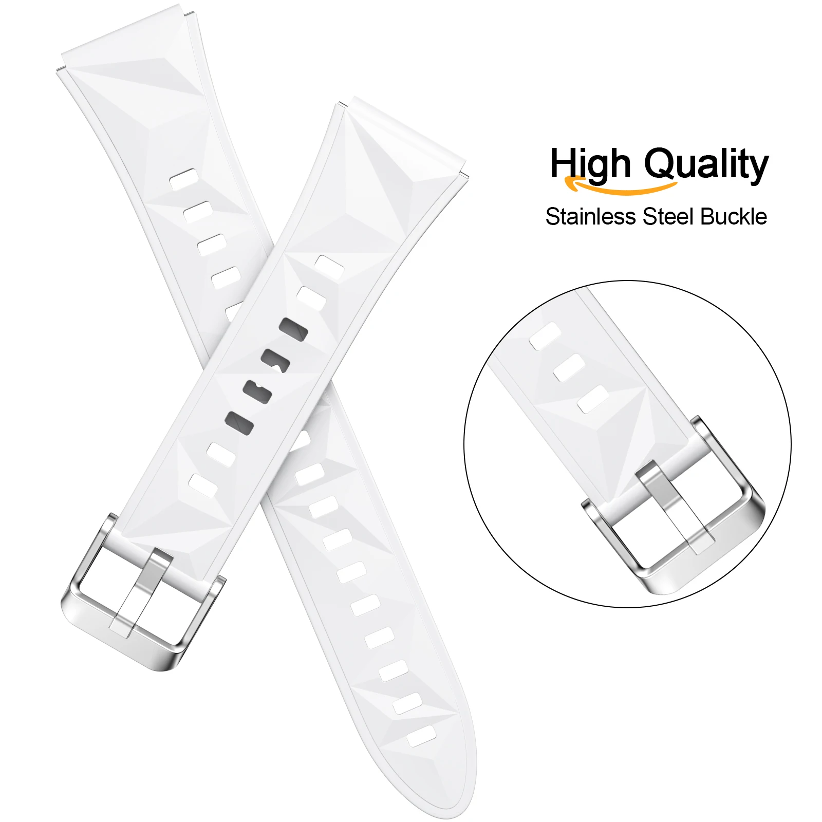 Versatile 18mm Silicone Watch Strap - Premium Comfort & Style