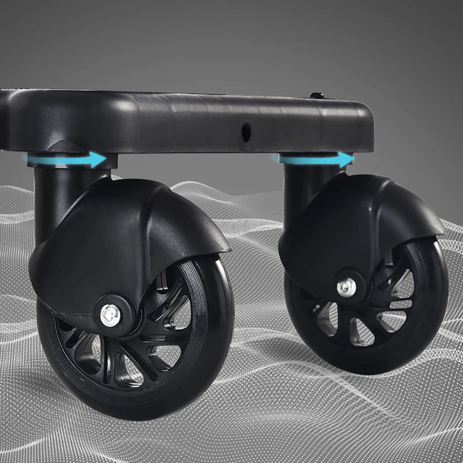 Kinderwagen-Adaptador de Pedal Sitz stehviolet, anhäger Schwarz 3-7 Jahre, 25kg