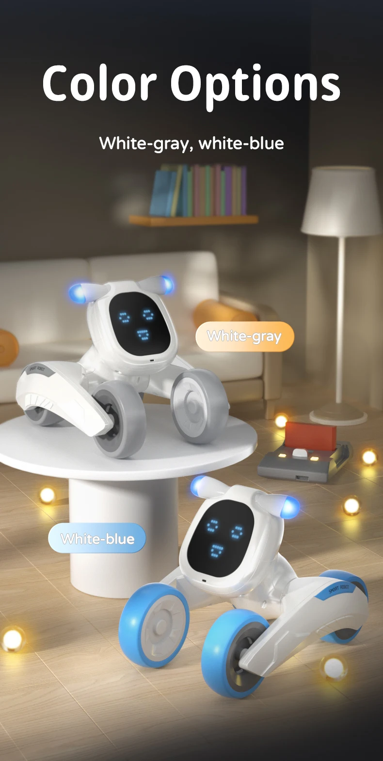 Smart Robot Puppy Dog Remote Features