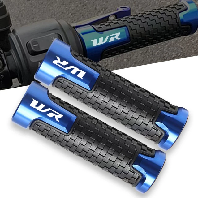 For YAMAHA WR125X WR125R WR200 WR250 F WR250R WR250X WR250Z WR426F WR450F  with Logo WR 7/8 Motorcycle CNC Handlebar Grips - AliExpress