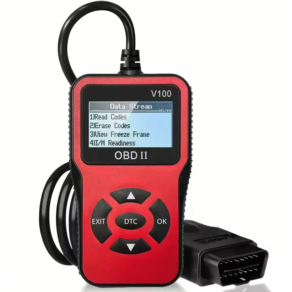 OBD GUARD Ⅱ FS-02R DHgate.com:V100 OBD2 Scanner - Universal Car Diagnostic Tool