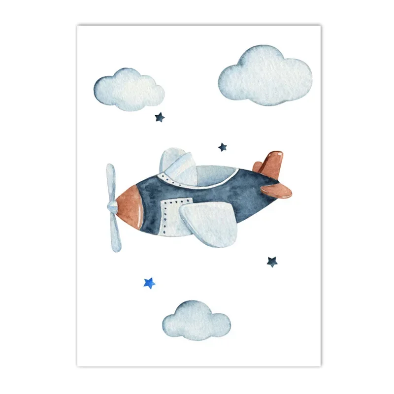 Personalized Aviation Adventure Canvas Art