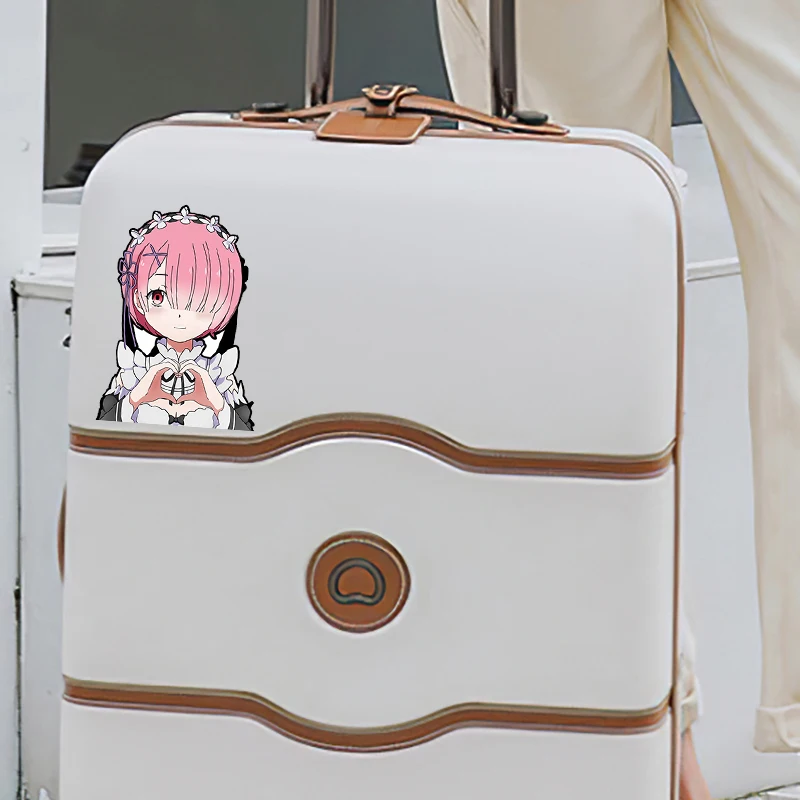 Zero Two Anime Sticker DARLING In The FRANXX 3D Motion Sticker Self-adhesive Waterproof Decals for Car,Laptop,Refrigerator,Etc.