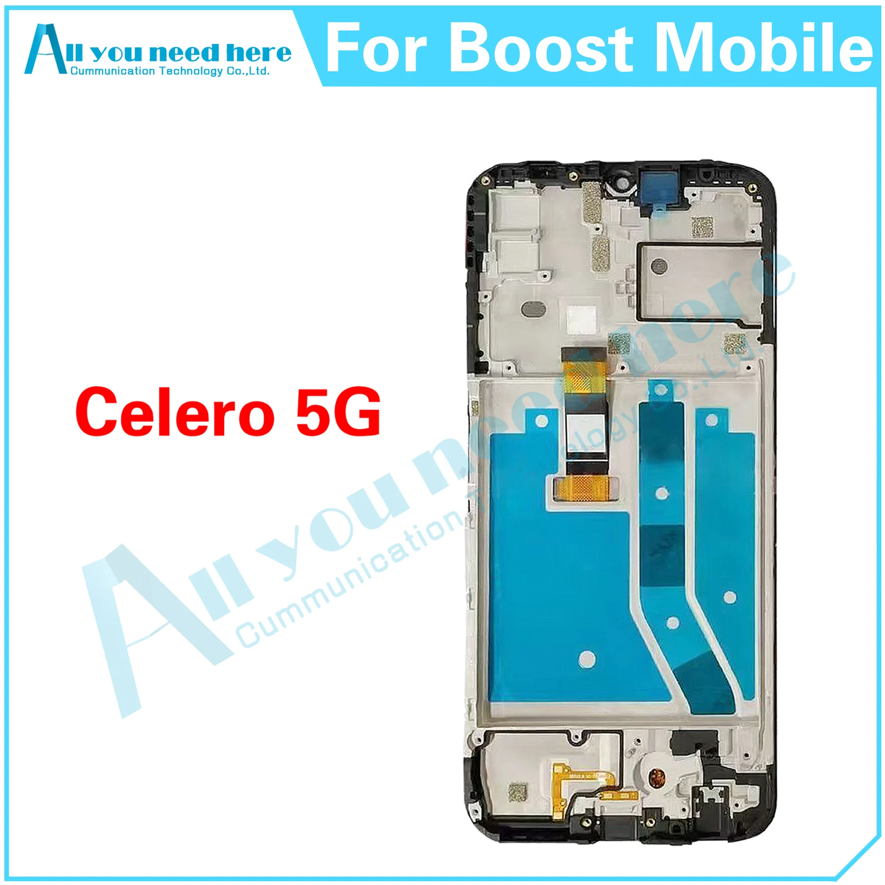 

100% Test AAA For Boost Mobile Celero 5G LCD DIsplay Touch Screen Digitizer Assembly Replacement