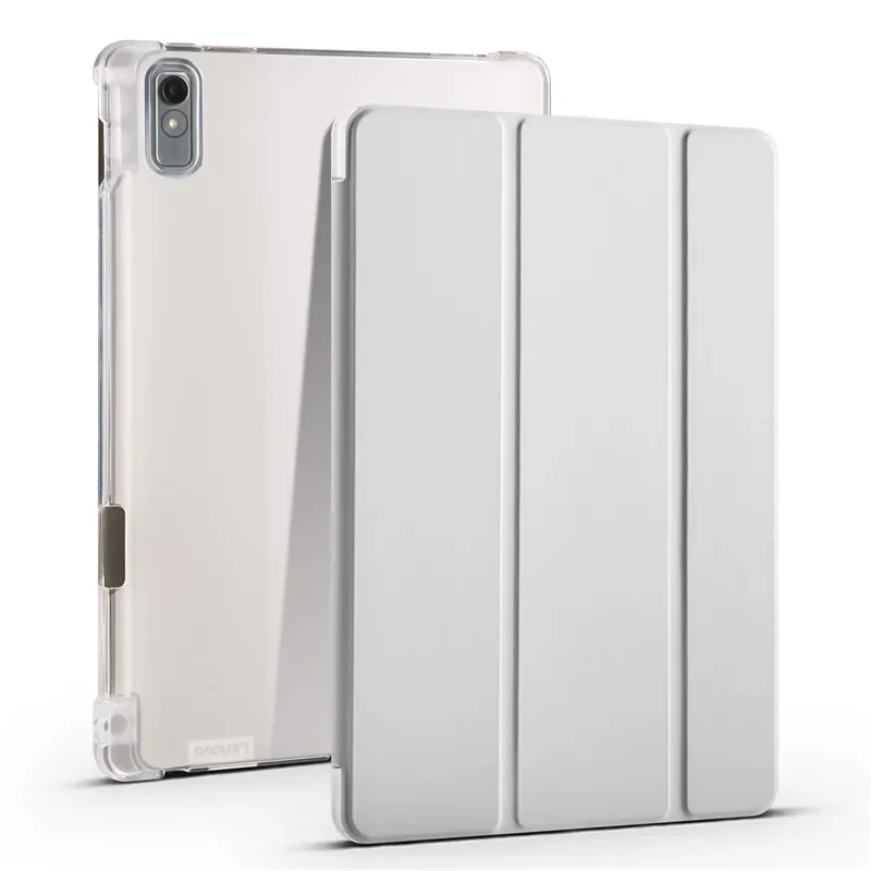 Premium PU Leather Trifold Stand Case with Pen Holder