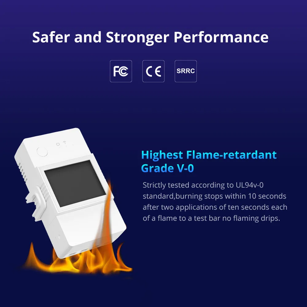 SONOFF POW Elite Smart Power Meter Switch 16A/20A Wifi Energy Power Consumption Switch Module Works with Alexa Google Home Alice