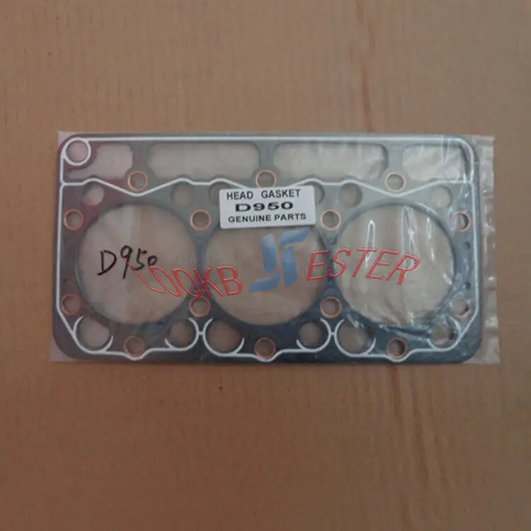

1 шт. прокладка головки цилиндра для цилиндра двигателя Kubota D950 15676-03310 Новинка