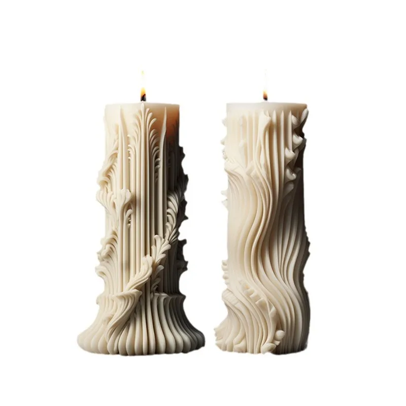 Minimalist Cylinder Candle Mold 5