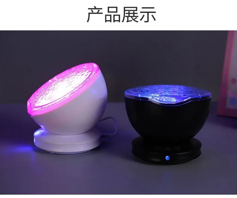 Color Changing Led Night Light Lamp & Realistic Aurora Star Borealis Projector, Perfect for Children and Adults Sleep Aid Lig