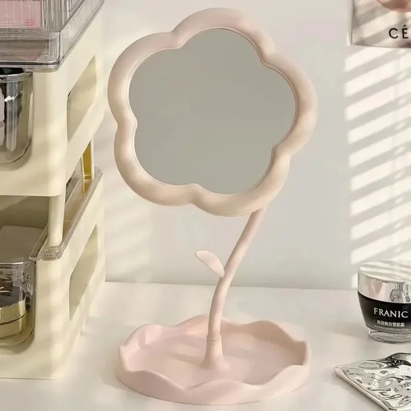 Creative Flower Desktop Mirror 2
