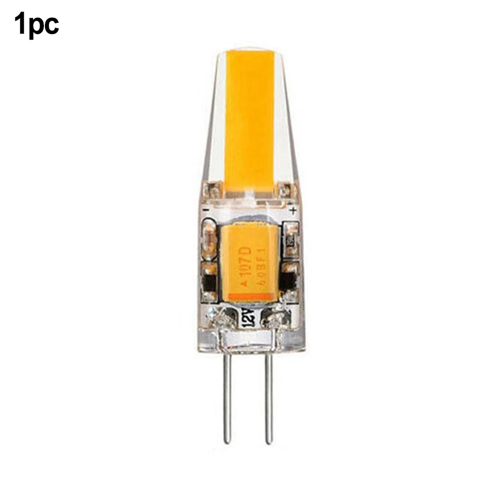 LED G4 Subminiature Bi-pin 12V AC/dc Filament Bulbs, COB, 1.5 W