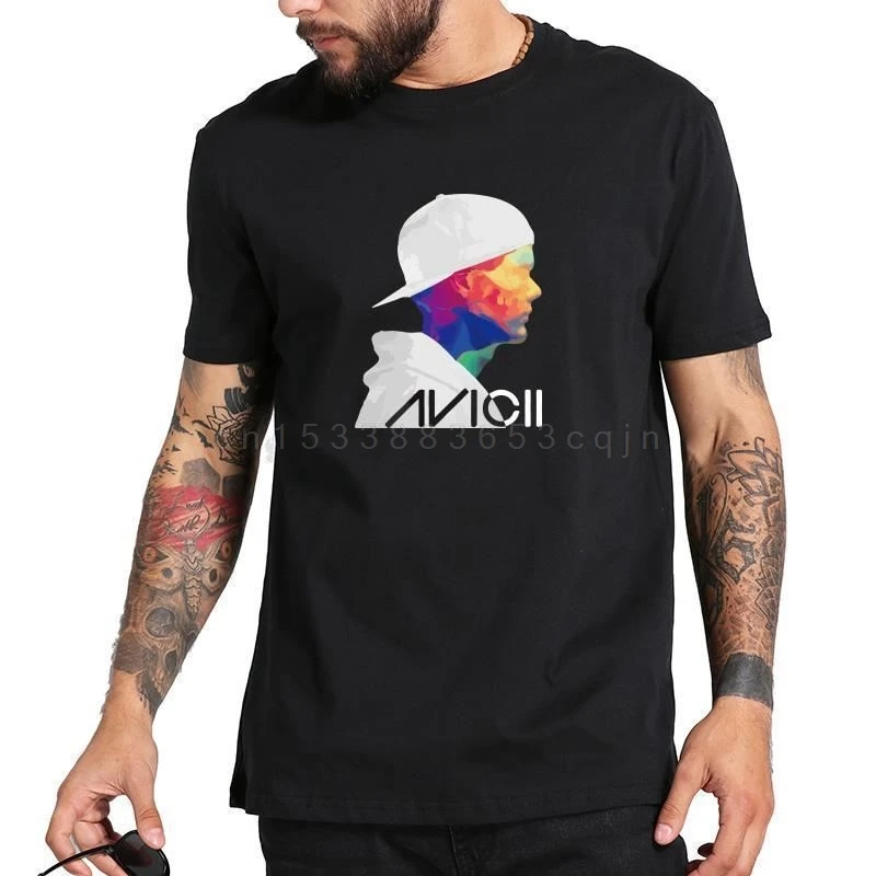 

Мужская футболка AVICII с принтом, графический дом, музыка, танцы, EDM DJ, электрофестиваль