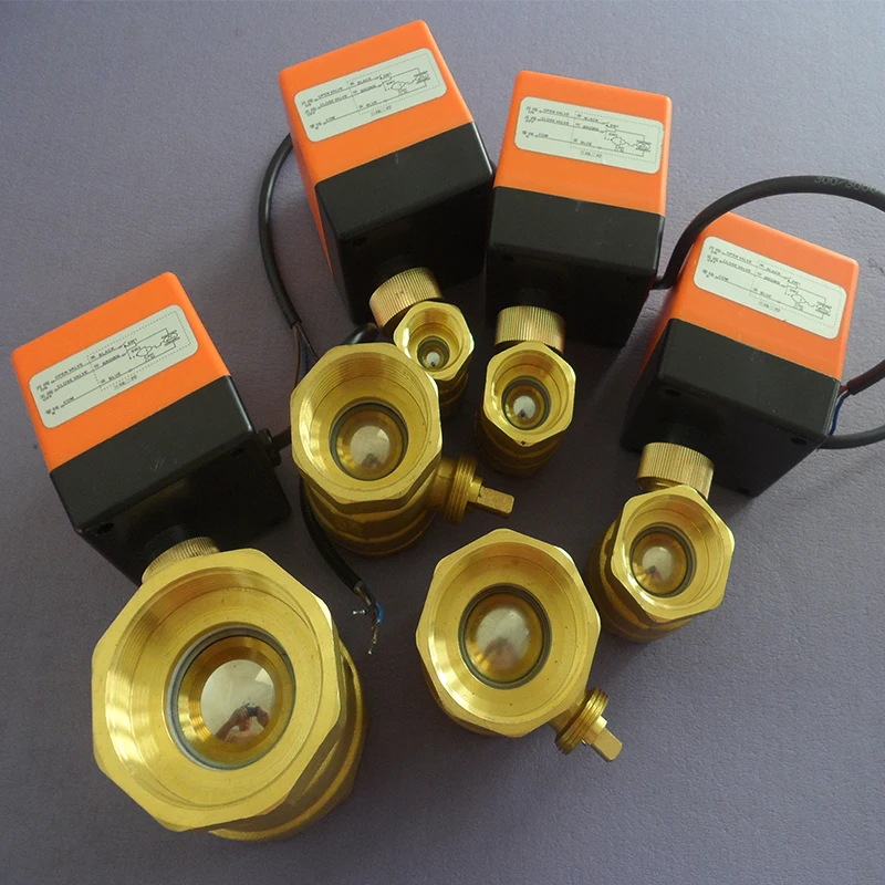 AC 220v - 2 Port Motorised Valve Motorized Ball Valve 1/2 3/4 1 1-1/4 1