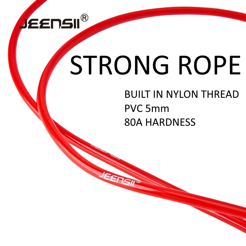 NEVERTOOLATE BOXING ROPE 3.0 series fitness nylon core pvc 5mmx3m skip jump rope double under smooth outlet backup rope overgrip 5