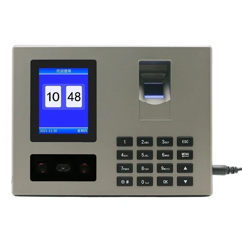 CN FA03 Attendance Machine Face Fingerprint Password Employee Check-in Device Facial Recognition Apparatus Punch Card Equipment