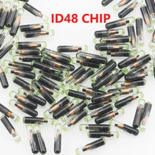 자동차 키 칩 유리 ID 48 칩, Xhorse VVDI ID 48 트랜스폰더 칩, T6 암호화 잠금 해제 칩