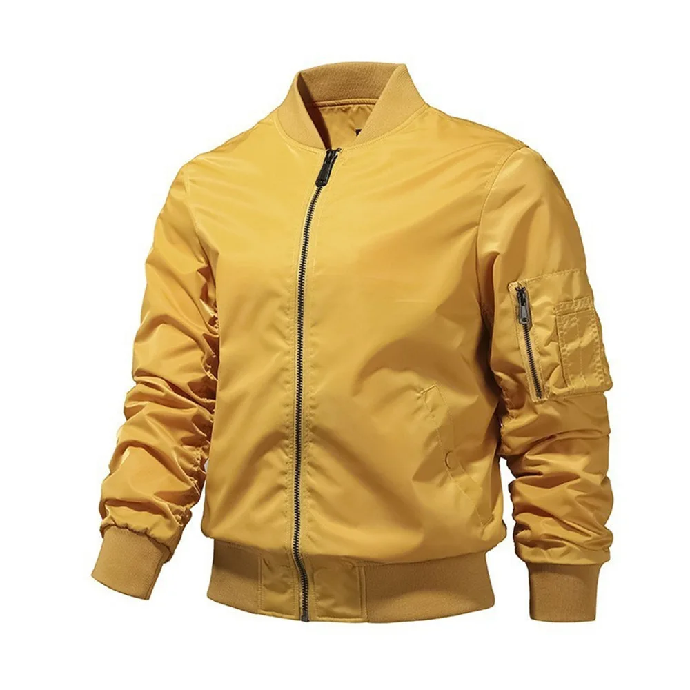 Chaqueta Bomber militar de talla grande para hombre, chaquetas de piloto multibolsillos informales, chaquetas de vuelo de carga del ejército, M-5XL