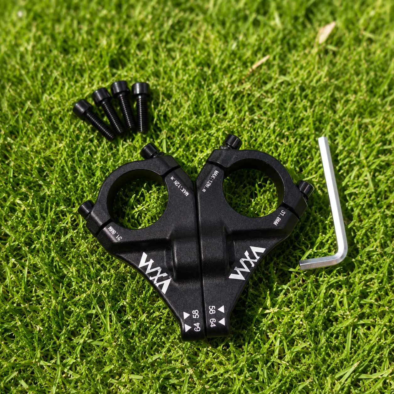 Bicycle Direct Mount Stem TC4 M6 Bolts CNC Aluminum Alloy Downhill Bicycle Handlebar 31.8mm DH/AM/FR Bike Accessories
