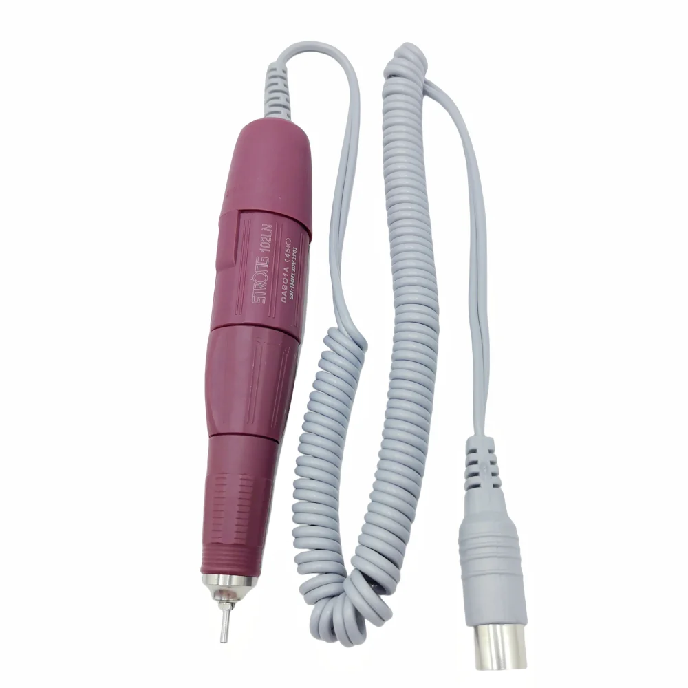 Electric Nail Drill Dental Lab Equipment 45K 102LN Jewelry Polish Handle Milling Cutter Manicure Machine Grinding Nail File Bits 5